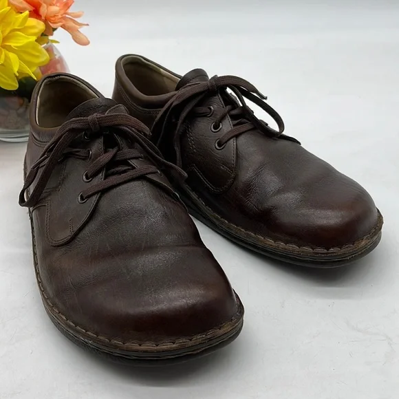 Finn Comfort Men\'s 45 Brown Leather Vaasa Shoes Loafers Vaasa - Finn Comfort USA main image 3